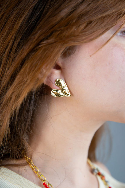 Gold heart